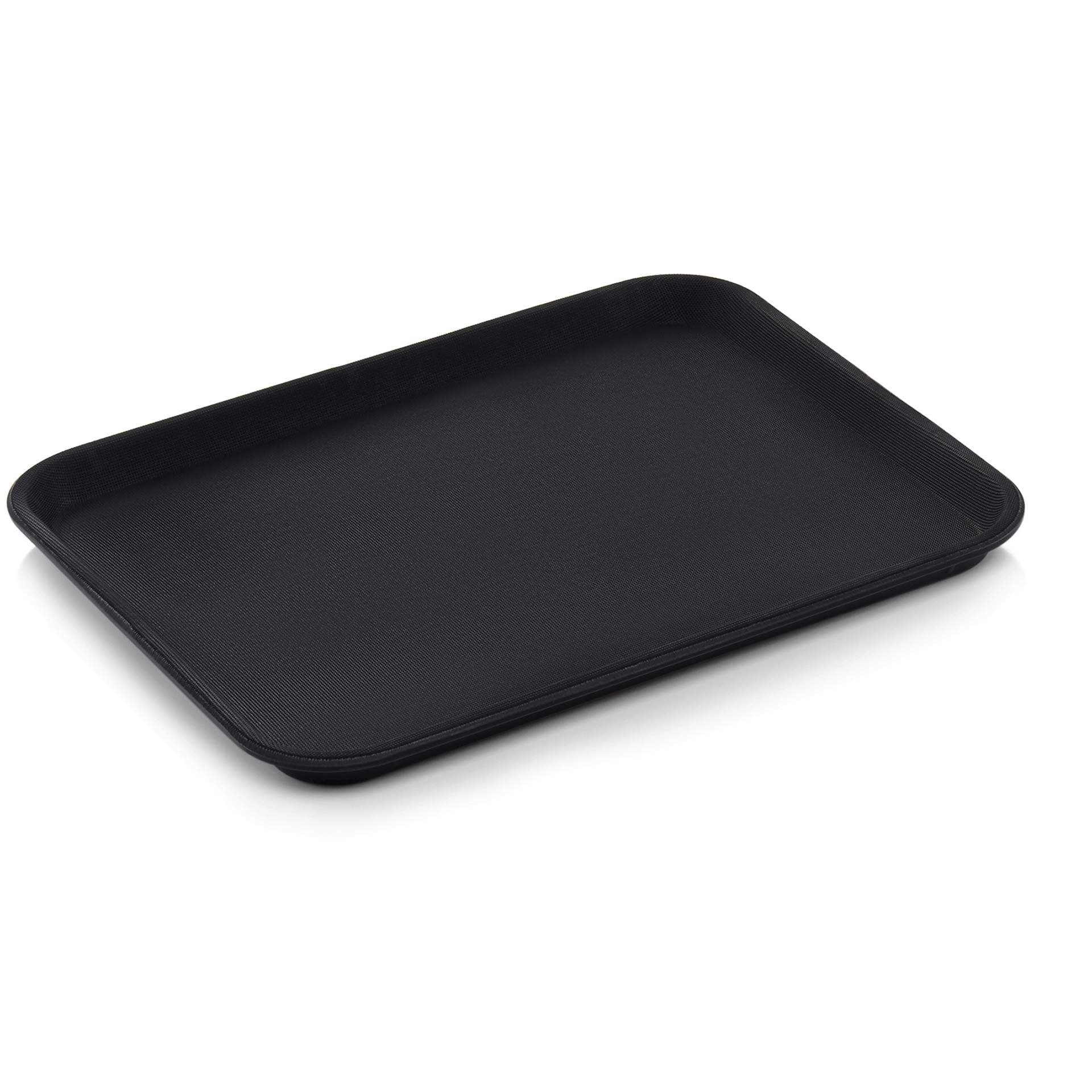 GN-Tablett ○ schwarz ○ mit rutschhemmender Oberfläche